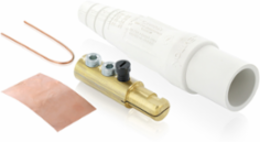 Male Plug, 2-2/0 AWG, Double Set Screw Termination, 300 Amp Max, NEMA 3R