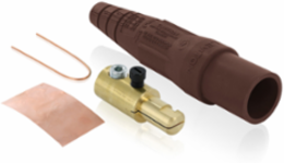 Taper Nose Cam-Type Male Plug, 2/0 - 4/0 AWG, 400 Amp Max, NEMA Type 3R