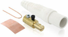 Male Plug, 2/0 - 4/0 AWG, Single Set Screw, 400 Amp, Type 3R Rating