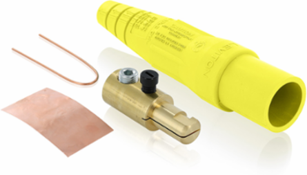 Male Plug 2/0-4/0 AWG 400 Amp Type 3R Single Set Screw Termination