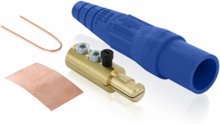 Male Plug 2/0 - 4/0 AWG, 400 Amp Max, Double Set Screw Termination, NEMA 3R