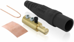 Male Plug 2/0 - 4/0 AWG, 400 Amp Max, Double Set Screw, NEMA 3R