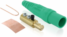 Taper Nose Male Plug, 2/0 – 4/0 AWG, 400 Amp, Double Set Screw, Type 3R