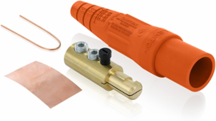 Male Plug 2/0 - 4/0 AWG, Double Set Screw, 400 Amp, NEMA Type 3R