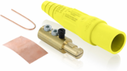 Male Plug 2/0 - 4/0 AWG, 400 Amp, Double Set Screw Termination, Type 3R