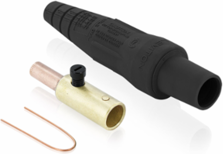 Female Plug, #2 - #1 AWG, Crimp Tube, 220 Amp, NEMA Type 3R