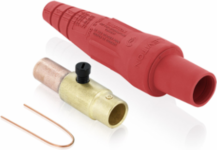 Female Plug 3/0-4/0 AWG Crimp Tube, 400 Amp Max, NEMA 3R