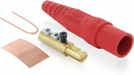 Male Plug, #6 - #2 AWG, 190 Amp, Type 3R, Double Set Screw Termination