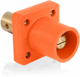 Male Receptacle 90-Degree, #2 - 4/0 AWG, 400 Amp, 600 Volt
