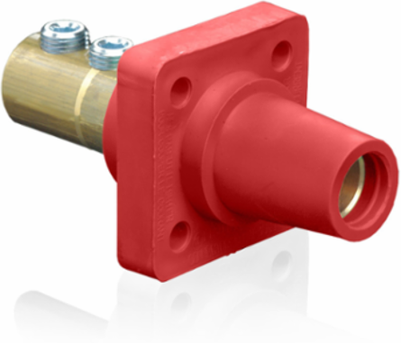 Female Receptacle, 90 Degree, 2/0-4/0 AWG, 400 Amp Max, NEMA 3R Rated