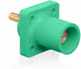 90-Degree Male Receptacle, 400 Amp, #2 - 4/0 AWG, 1.125 Inch L Threaded Stud