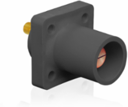 Male Panel Receptacle, 90-Degree, 400 Amp Max, #2-4/0 AWG, Threaded Stud Connection