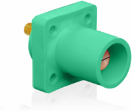 Male Receptacle 90 Degree, 400 Amp, #2 - 4/0 AWG, Threaded Stud