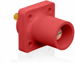 Male Panel Receptacle, 90-Degree, 400 Amp, #2 - 4/0 AWG, Threaded Stud
