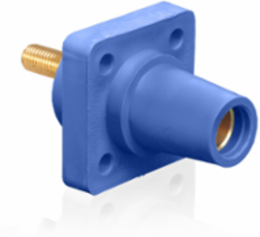 Female Receptacle 90-Degree, 400 Amp, #2-4/0 AWG, 1.125 Inch Threaded Stud