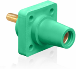 Female Receptacle, 90-Degree, 1.125 Inch Stud, #2-4/0 AWG, 400 Amp Max