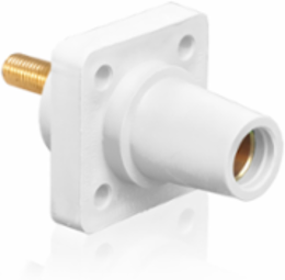 Female Receptacle 90-Degree, 1.125 Inch Stud, #2 - 4/0 AWG, 400 Amp Max