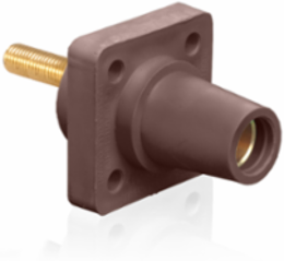 90-Degree Female Receptacle #2-4/0 AWG, 1.5 Inch Stud, 400 Amp, 600V