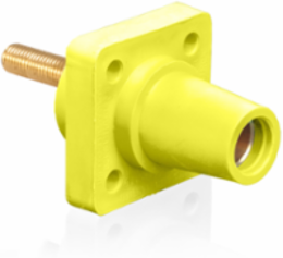 Female Receptacle 90-Degree #2 - 4/0 AWG, 400 Amp, 1.5 Inch L Threaded Stud