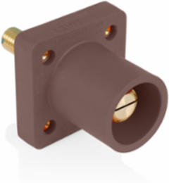 Male Receptacle 90 Degree, 400 Amp, #2-4/0 AWG, 1.125 Inch Stud Length