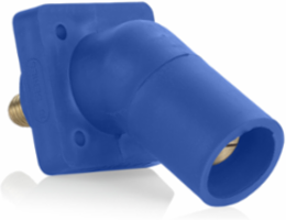 Male Receptacle 45-Degree, 400 Amp, #2 - 4/0 AWG, 0.75 Inch Threaded Stud