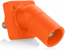 Male Receptacle, 45-Degree, 2-4/0 AWG, 400 Amp Max, NEMA 3R