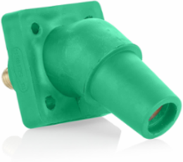 Female Receptacle 45-Degree #2 - 4/0 AWG Cable, 400 Amp Max, NEMA 3R Rated