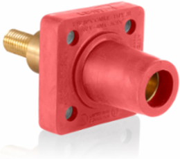 Female Receptacle 90-Degree, 2-4/0 AWG Cable Range, 600V, 400 Amp Max