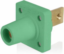 16 Series Female Receptacle, 90-Degree, #2-4/0 AWG, Double Hole Bus Bar