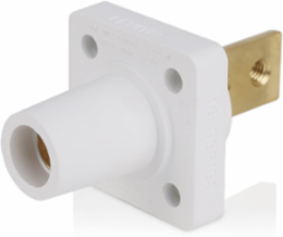 16 Series Female Receptacle, 90-Degree, #2-4/0 AWG, Double Hole Bus Bar