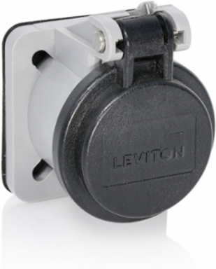 Male/Female Receptacle Enclosure, Thermoplastic Housing, NEMA 3R Rated