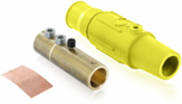 Female Plug, Detachable Cam-Type Connector, 350-500MCM, 690 Amp, 600 Volt - Yellow