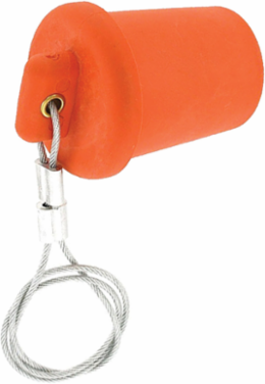 Male Cap, Orange, NEMA 3R Rated for Temporary Power Applications