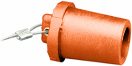 Male Cap, Orange, NEMA 3R Rated for Temporary Power Applications