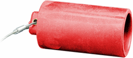 Female Cap, Red, NEMA 3R-Rated for Temporary Power Applications