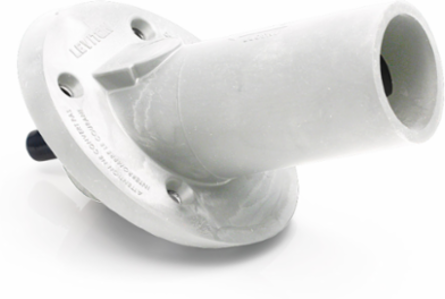 Male Panel Mount Receptacle, 600 Amp, 600 Volt, 30 Degree, 250-500 MCM