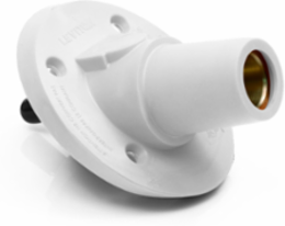 Female Panel Mount Receptacle, 600 Amp, 600 Volt, 30-Degree, 250-500 MCM