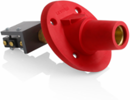 Female Panel Mount Receptacle, 600 Amp, 600 Volt, 30 Degree, 250-500 MCM