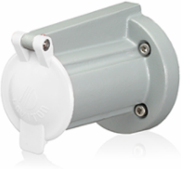 Receptacle Cover for 90-Degree Panel Receptacles, NEMA 3R Rated, White