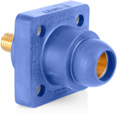 Female Receptacle 90-Degree #2-4/0 AWG Cable Range 400 Amp 600 Volt