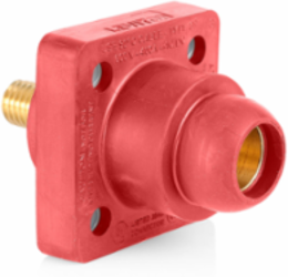 Female Receptacle, 90 Degree, 2-4/0 AWG Cable, 400 Amp Max, 600 Volt
