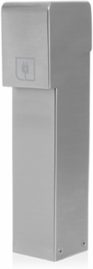 Power Pedestal Kit, Flush Hinge, Surface Mount
