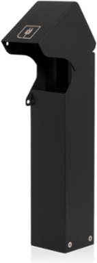 Power Pedestal, Flush Hinge, Surface Mount