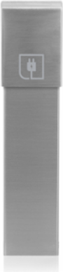 Power Pedestal, Flush Hinge, Surface Mount