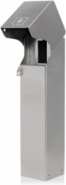 Power Pedestal, Flush Hinge, Surface Mount
