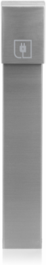 Power Pedestal Kit, Flush Hinge, Surface Mount