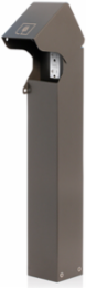 Power Pedestal Kit, Flush Hinge, Surface Mount