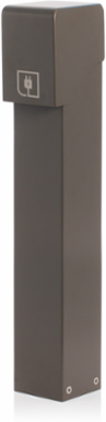 Power Pedestal, Flush Hinge, Surface Mount