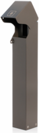 Power Pedestal, Flush Hinge, Surface Mount