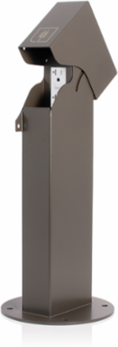 Power Pedestal Kit, Standard Hinge, Surface Mount